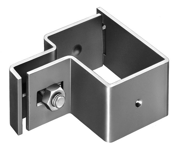 Produktbild Alberts Endschelle feuerverzinkt für Vierkantpfosten 60x40 mm