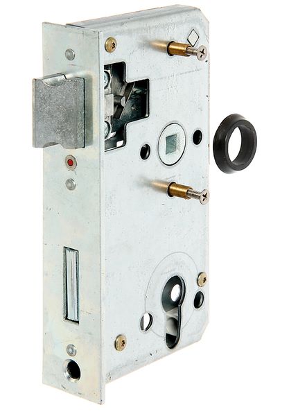 Produktbild Alberts Ersatzschloss verzinkt für Schlosskasten 40 mm Dornmaß 60 mm bild 1