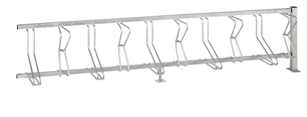 Produktbild Alberts Fahrradständer Bremen Anbauelement zum Schrauben 10 Einstellplätze