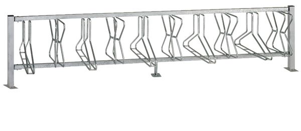 Produktbild Alberts Fahrradständer Bremen Grundelement zum Schrauben 20 Einstellplätze