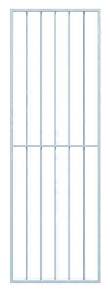 Produktbild Alberts Fenstergitter Basic I feuerverzinkt 651-1025mm auf 1401-2000mm auf Wandmontage