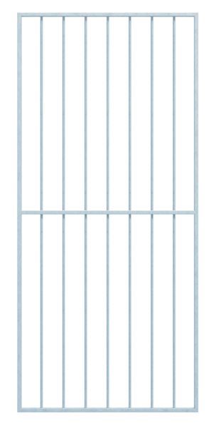 Produktbild Alberts Fenstergitter Basic I feuerverzinkt 1026-1400mm auf 1401-2000mm auf Wandmontage