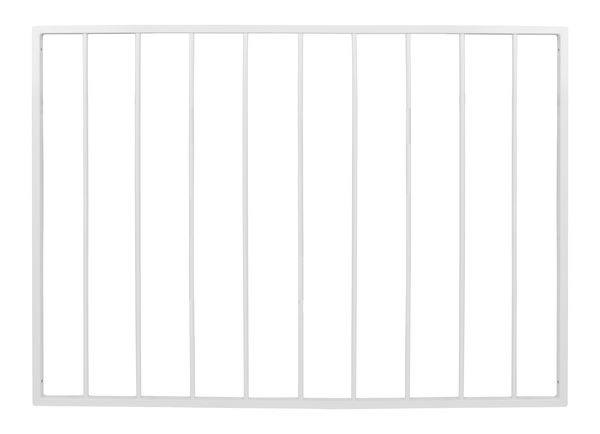 Produktbild Alberts Fenstergitter Basic I feuerverzinkt 1401-1900mm auf 400-800mm in Laibung