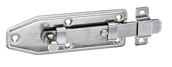 Produktbild Alberts Fensterriegel gerade mit Knopf und Schlaufe 100x35mm