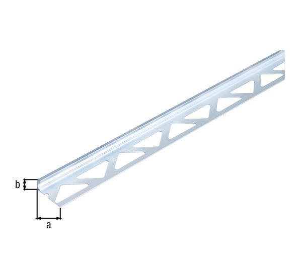 Produktbild Alberts Fliesen Abschlussprofil Alu eloxiert 1000 x 23,5 x 8 mm bild 2