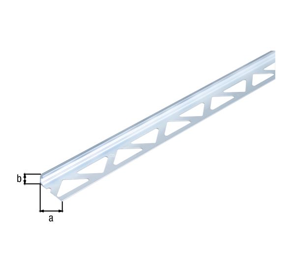 Produktbild Alberts Fliesen Abschlussprofil Alu eloxiert 2500 x 23,5 x 8 mm bild 2