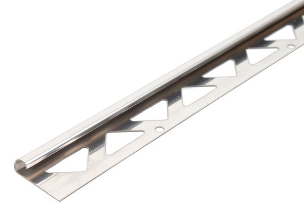 Produktbild Alberts Fliesen Viertelkreisprofil Edelstahl 2500 x 29 x 8 mm bild 1