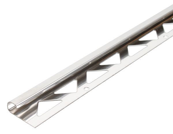 Produktbild Alberts Fliesen Viertelkreisprofil Edelstahl 2500 x 29 x 10 mm
