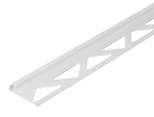 Produktbild Alberts Fliesen Viertelkreisprofil Kunststoff weiß 2500 x 30 x 6 mm
