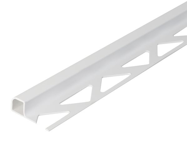 Produktbild Alberts Fliesen Viertelkreisprofil Kunststoff weiß 2500 x 30 x 10 mm