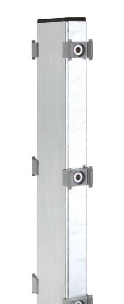 Produktbild Alberts Gabionenpfosten Step2 feuerverzinkt zum Aufschrauben 1890 mm Stärke 120x40mm