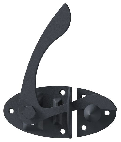 Produktbild Alberts Gartentorfalle Ovado verzinkt graphitgrau beschichtet 85x60mm