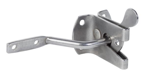 Produktbild Alberts Gartentorverschluss aus Edelstahl Plattenlänge 55mm Plattenhöhe 45mm