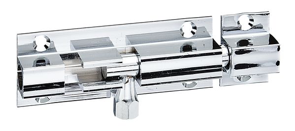 Produktbild Alberts Grendelriegel mit Knopf und Schlaufe 63x26mm