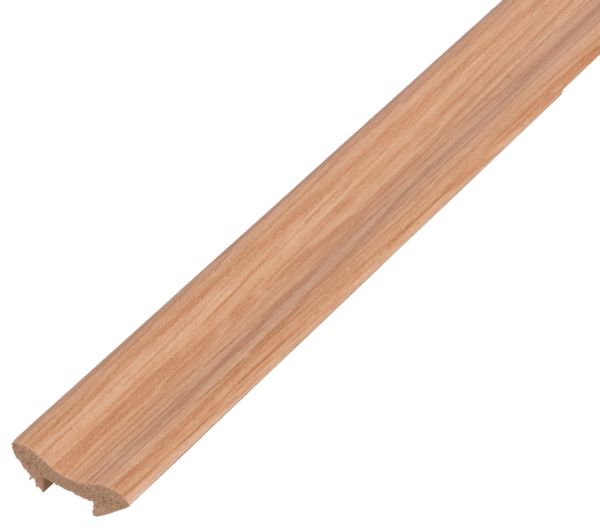 Produktbild Alberts Hohlkehlleiste PVC geschäumt Dekor Eiche dunkel 2600 x 22 x 22 mm