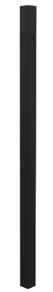 Produktbild Alberts Klobenpfosten für Einzelltor Columbus Alu matt schwarz 60x60x2400 mm