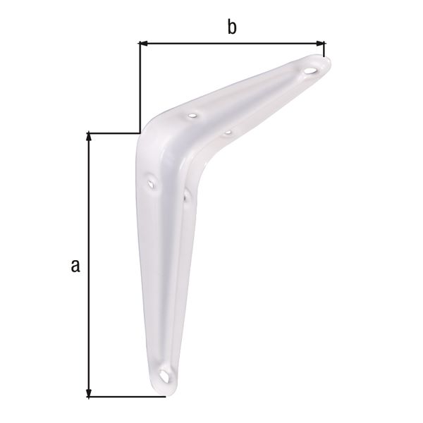 Produktbild Alberts Konsole weiß lackiert Höhe 150 mm Tiefe 125 mm bild 2