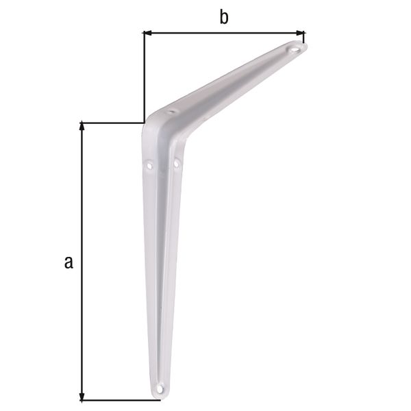 Produktbild Alberts Konsole weiß lackiert Höhe 200 mm Tiefe 150 mm bild 2