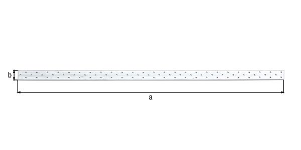 Produktbild Alberts Lochplattenstreifen sendzimirverzinkt 1000x40mm bild 2