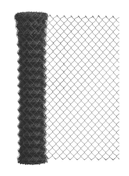 Produktbild Alberts Maschendrahtgeflecht anthrazit Höhe 800mm Baumkuchenwicklung mit 25 Meter