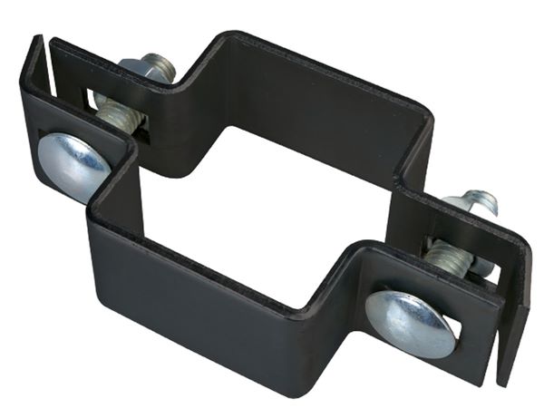 Produktbild Alberts Mittelschelle anthrazit für Vierkantpfosten 40x40 mm