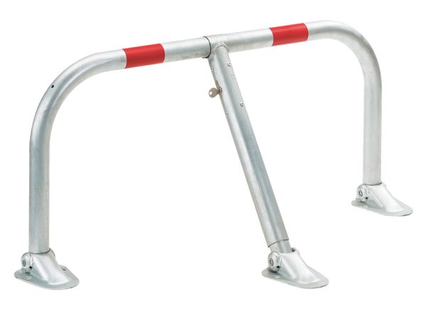 Produktbild Alberts Parkplatzbügel Spielberg 950mm umlegbar mit Profilzylinderschloss