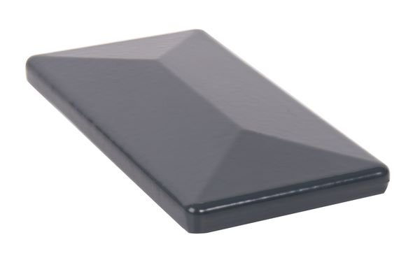Produktbild Alberts Pfostenkappe Aluminiumguss anthrazit für Vierkant Metallpfosten 60x40 mm
