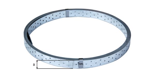 Produktbild Alberts Rispenband sendzimirverzinkt 40x1,5mm Rolle mit 50 Meter bild 2