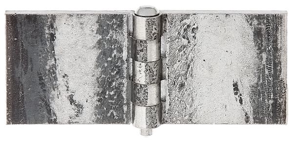 Produktbild Alberts Scharnier breit zum Anschweißen 50x120mm bild 1