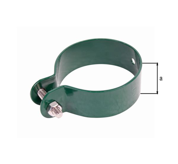 Produktbild Alberts Schelle grün RAL 6005 Durchmesser 76mm Breite 25mm bild 2