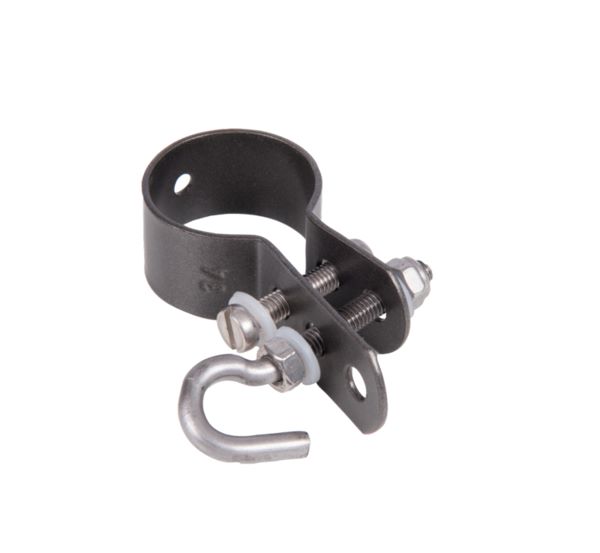 Produktbild Alberts Schelle verzinkt anthrazit metallic Durchmesser 60 mm bild 2