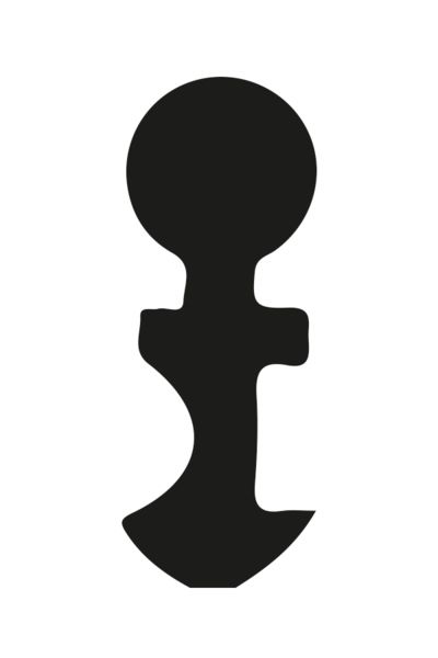 Produktbild Alberts Schlüssel passend zu Kastenschlössern Zinkdruckguss Schweifung 7 1/2