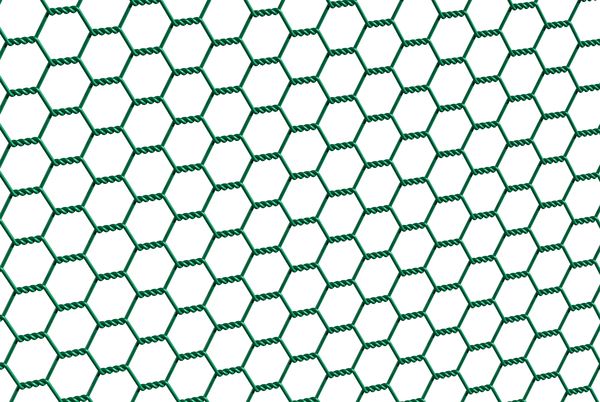 Produktbild Alberts Sechseckgeflecht grün Maschenweite 13 mm Höhe 500 mm Rolle mit 25 Meter