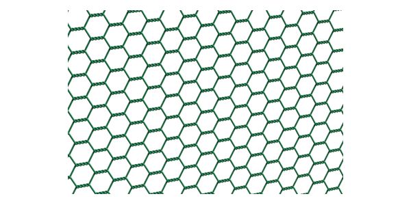 Produktbild Alberts Sechseckgeflecht grün Maschenweite 25 mm Höhe 500 mm Rolle mit 25 Meter bild 2