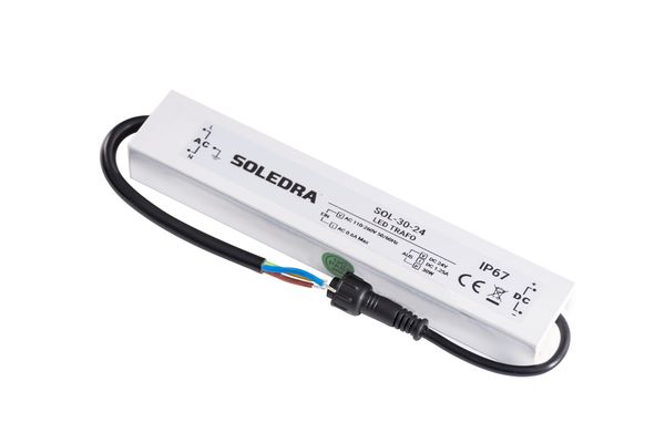 Produktbild Alberts Soledra Trafo Betriebsspannung 24 V DC Ausgangsleistung 30 W bild 2