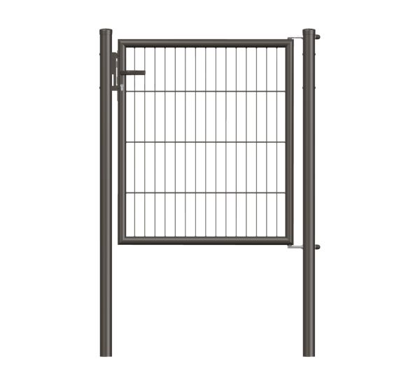 Produktbild Alberts Stabgitter Einzeltor Garden in anthrazit 1000 x 750 mm bild 2