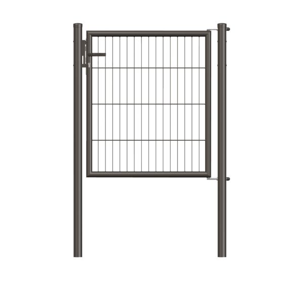 Produktbild Alberts Stabgitter Einzeltor Garden in anthrazit 1000 x 1500 mm bild 2