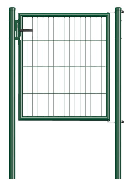 Produktbild Alberts Stabgitter Einzeltor Garden in grün 1000 x 1000 mm