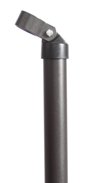 Produktbild Alberts Strebe zinkphosphatiert anthrazit 2000 x 34 mm Schelle 38 mm