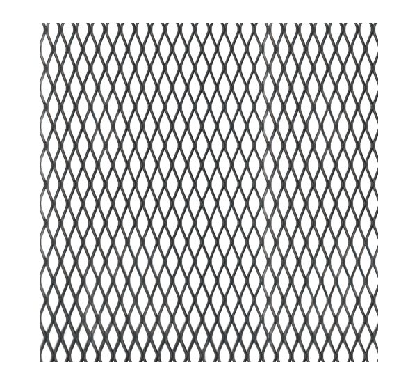 Produktbild Alberts Streckmetallblech Alu schwarz eloxiert 600 x 1000 x 1 mm bild 2