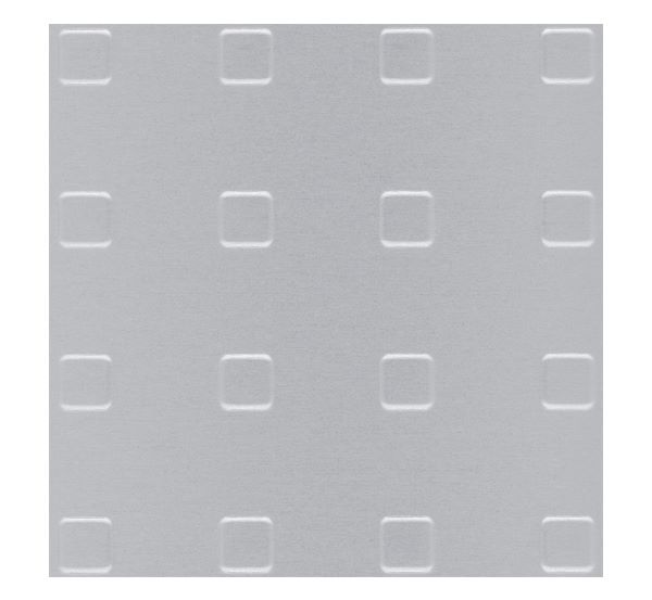 Produktbild Alberts Strukturblech Quadratprägung Alu silber eloxiert 200 x 1000 x 1 mm bild 2