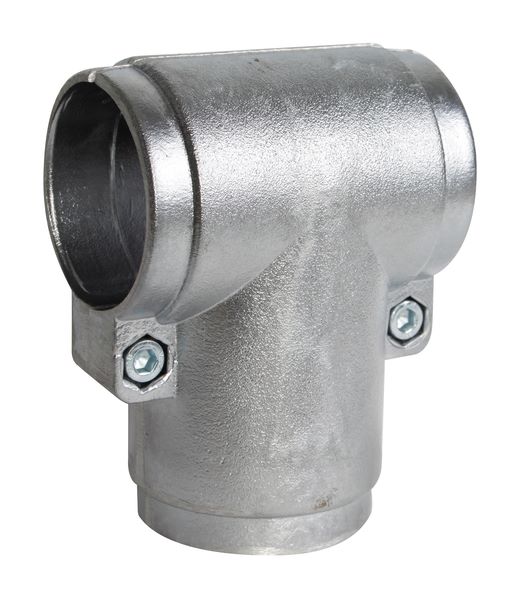 Produktbild Alberts T Stück für Barrierenrohre und Wäschetrockengerüste zweiteilig Alu 48mm