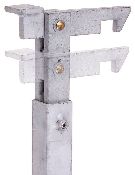 Produktbild Alberts Torfeststeller höhenverstellbar um 120mm zum Einbetonieren Höhe 300mm bild 2