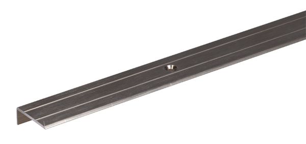 Produktbild Alberts Treppenkanten Schutzprofil gebohrt Alu edelstahl elox 1000 x 24,5 x 10 x 1,5 mm
