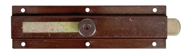 Produktbild Alberts Türriegel mit Knopfgriff brüniert 150x40mm Schieberbreite 16mm