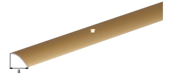 Produktbild Alberts Übergangsprofil Alu gold eloxiert 1000 x 40 mm bild 2
