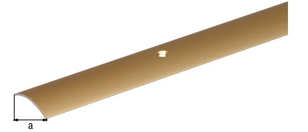 Produktbild Alberts Übergangsprofil Alu gold eloxiert 2000 x 40 mm bild 2