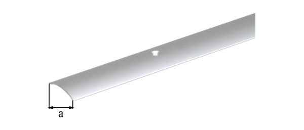 Produktbild Alberts Übergangsprofil gebohrt Alu edelstahl eloxiert 900 x 30 x 1 mm bild 2