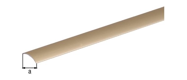 Produktbild Alberts Übergangsprofil selbstklebend Alu sand eloxiert 900 x 30 x 1 mm bild 2