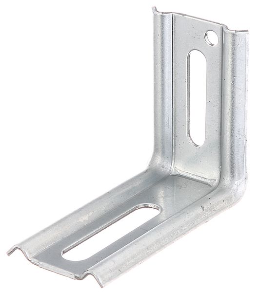 Produktbild Alberts Verstellwinkel 90 Grad geprägt mit Langloch sendzimirverzinkt 50x70x30 mm